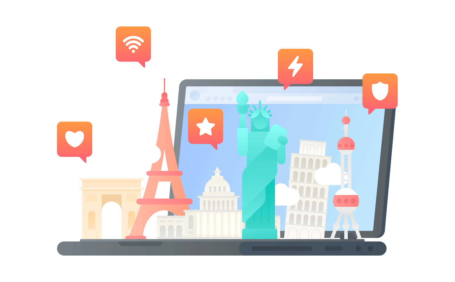 在列支教士登连接到中国的代理 - 华人VPN